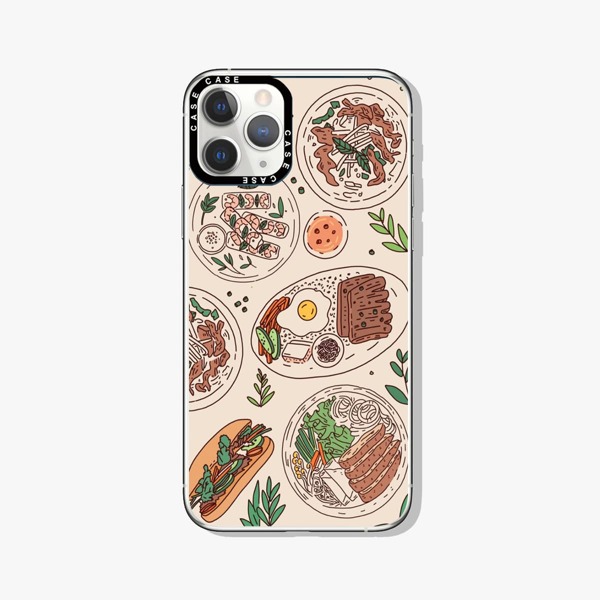 

Food Painted Phone Case, Multicolor