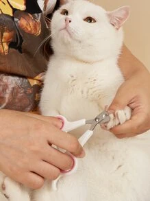 Cortadores de Pelo para Mascotas Liso - Blanco - Ver 1