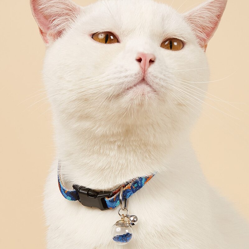 

Graphic Print Pet Collar, Multicolor