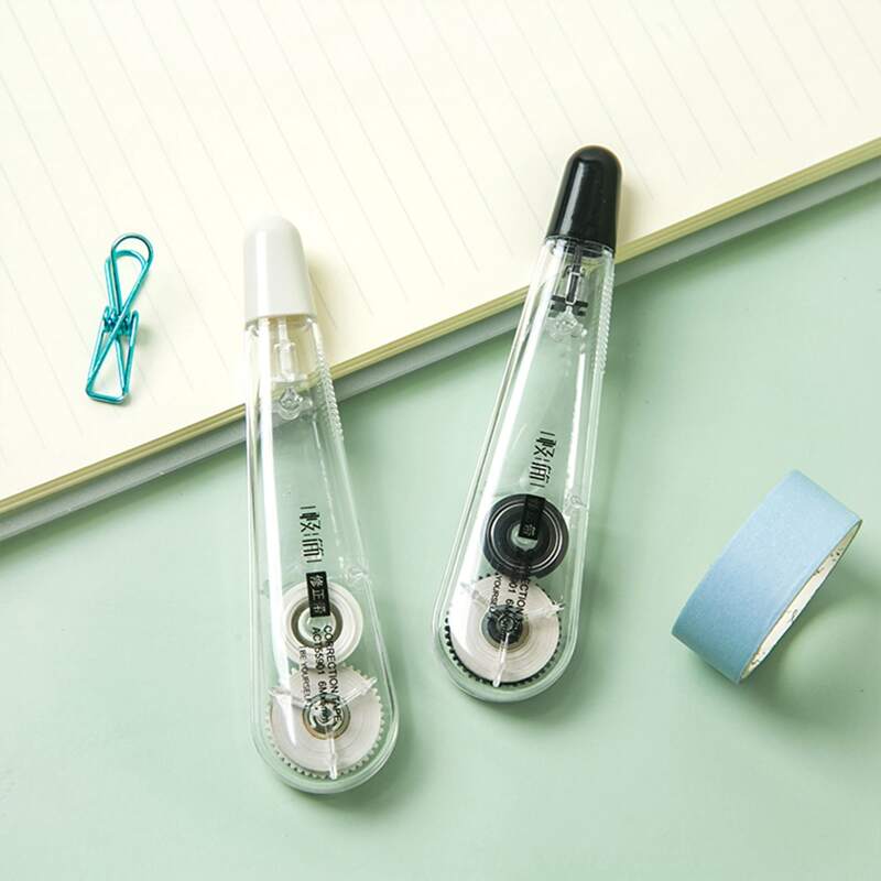 

1pc Random Correction Tape, Black and white