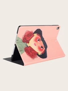 Girl Painted Case Compatible With iPad - Pink - View 5