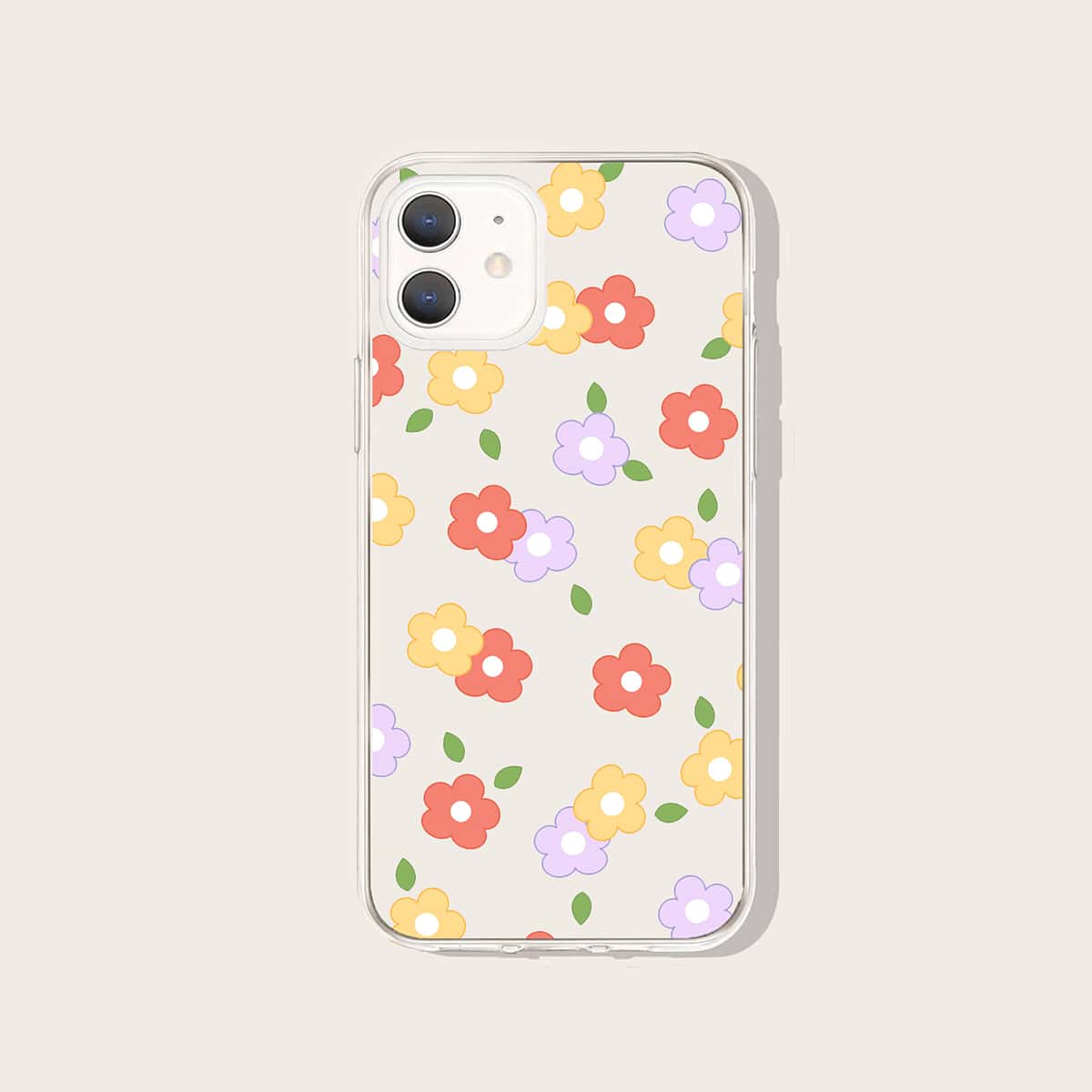 

Floral Print Phone Case, Multicolor