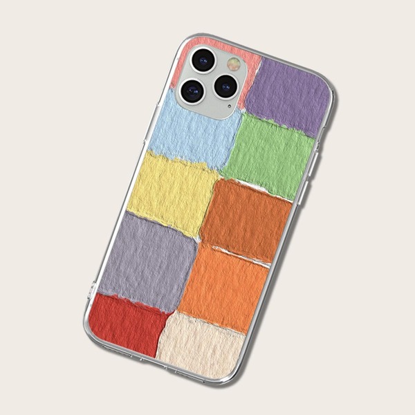 

Color Block Phone Case, Multicolor