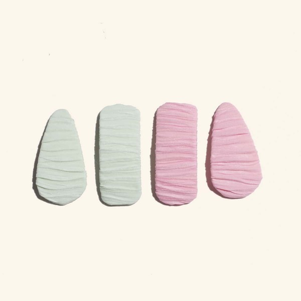 

4pcs Toddler Girls Solid Hair Clip, Multicolor