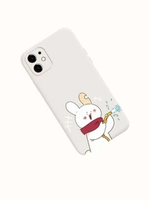 2pcs Funny Couple Cartoon Duck Phone Case - Multicolor - View 2