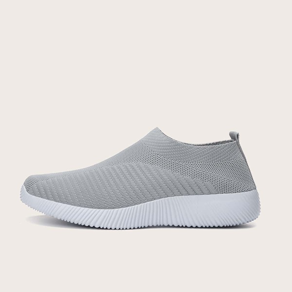 

Minimalist Slip On Running Shoes, Grey