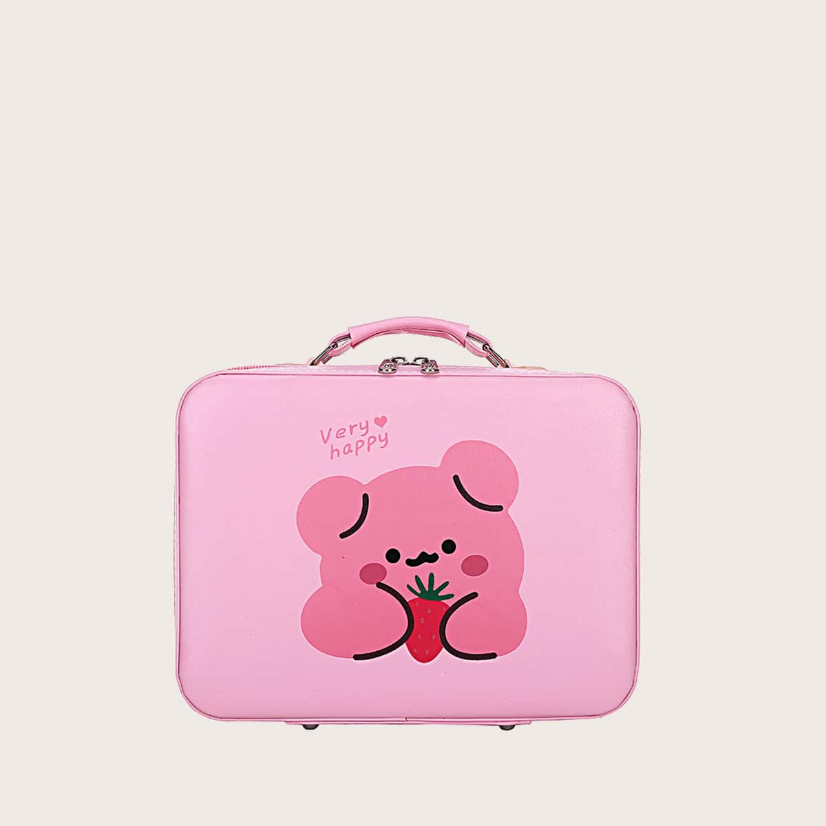 

Cartoon Box Bag, Baby pink