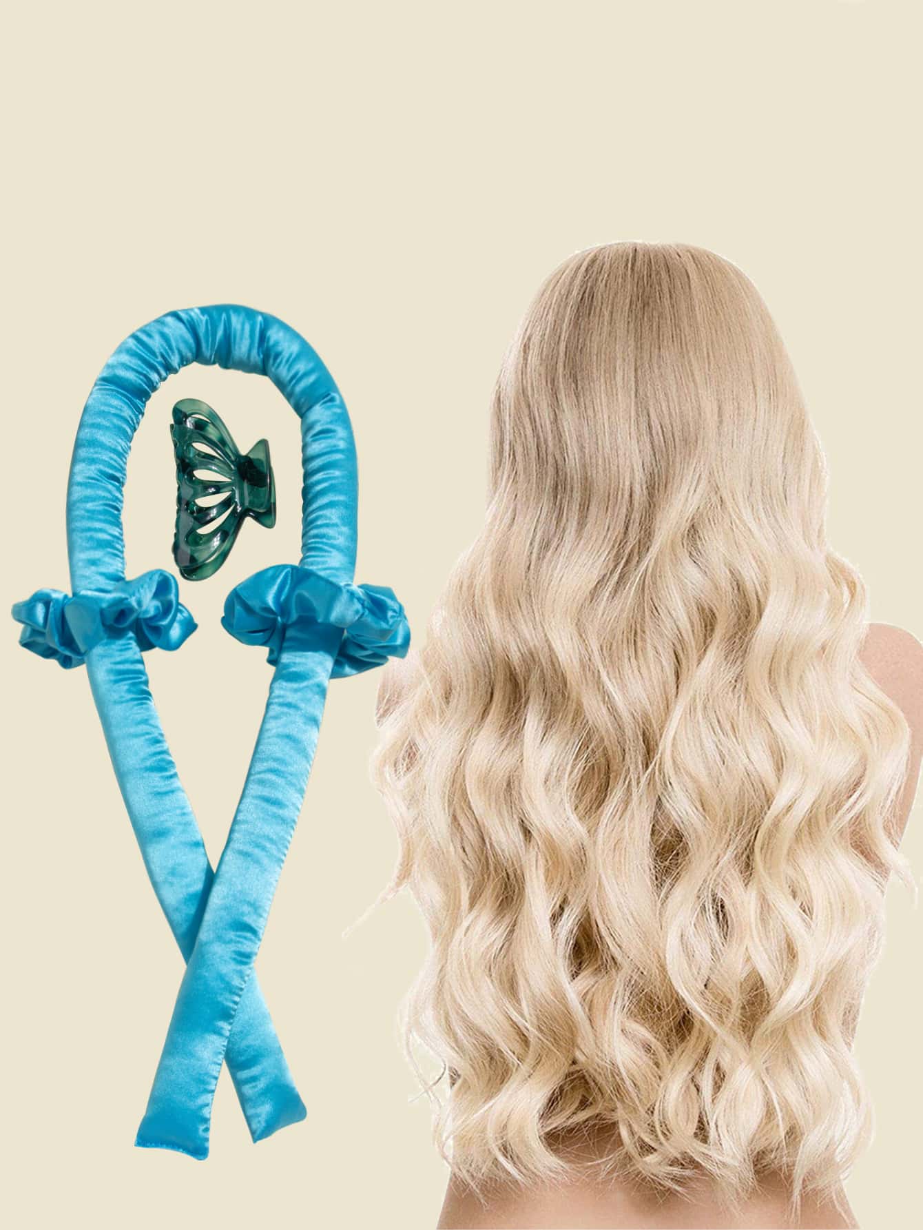 4pcs Hair Accessory Set - Royal Blue - View 1