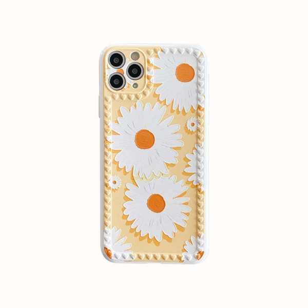 

Daisy Painted Phone Case, Multicolor