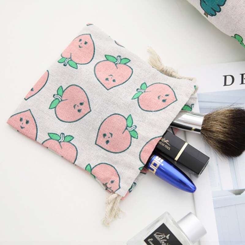 

1pc Random Cartoon Drawstring Storage Bag, Multicolor