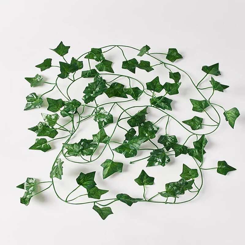 

1pc Artificial Leaf Vine, Green