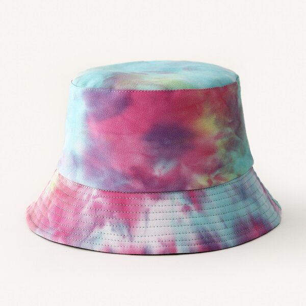 

Tie Dye Reversible Bucket Hat, Multicolor