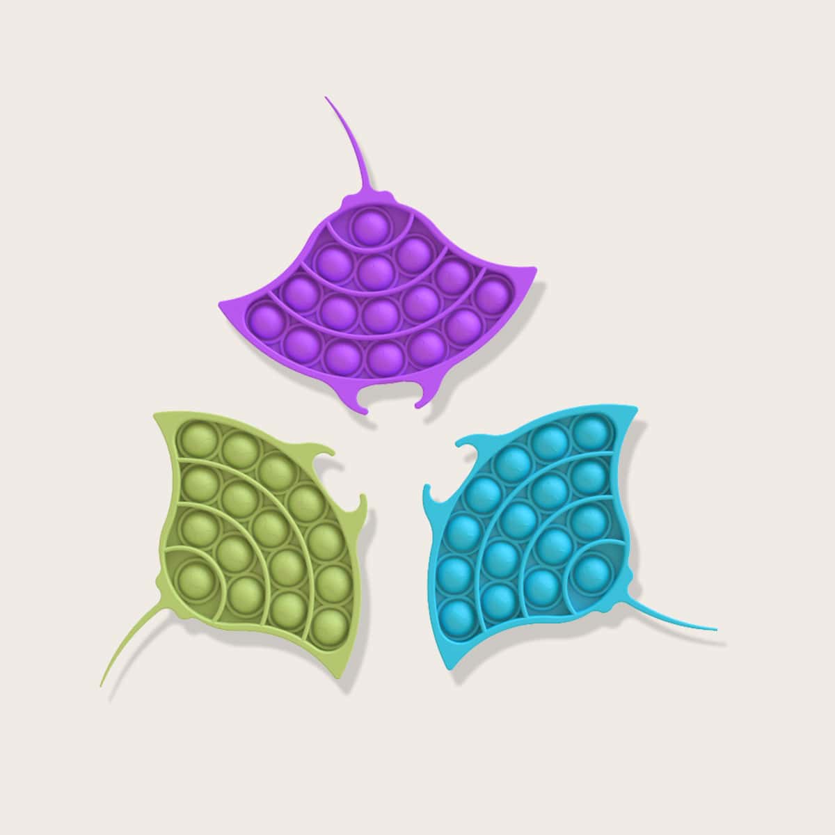 

1pc Random Stress Relief Bubble Toy, Multicolor