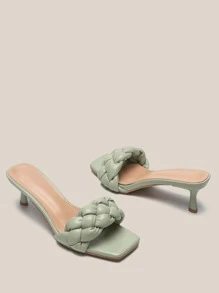 Braided Mule Sandals