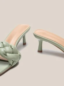 Braided Mule Sandals