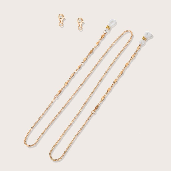 

Simple Face Mask Chain, Gold