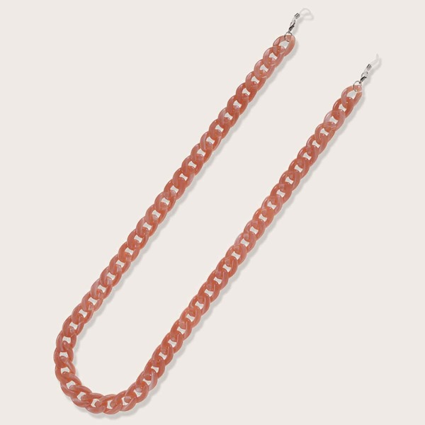 

Acrylic Face Mask Chain, Dusty pink