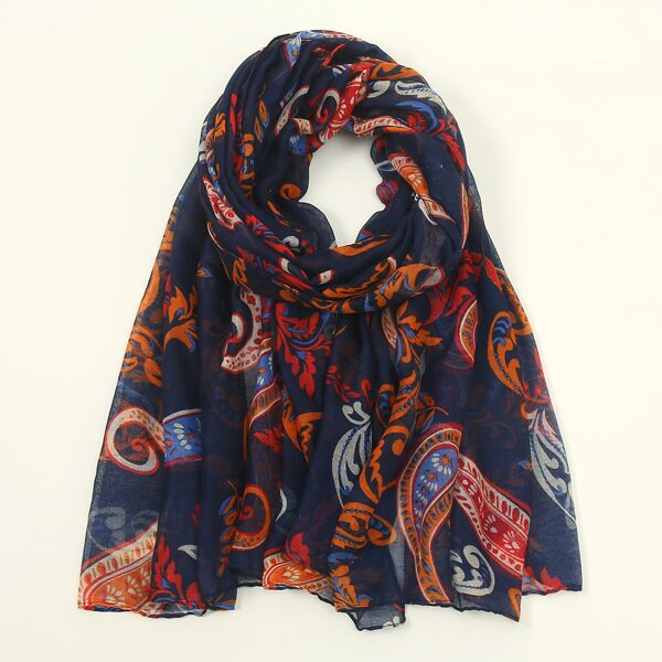 

Paisley Print Scarf, Multicolor