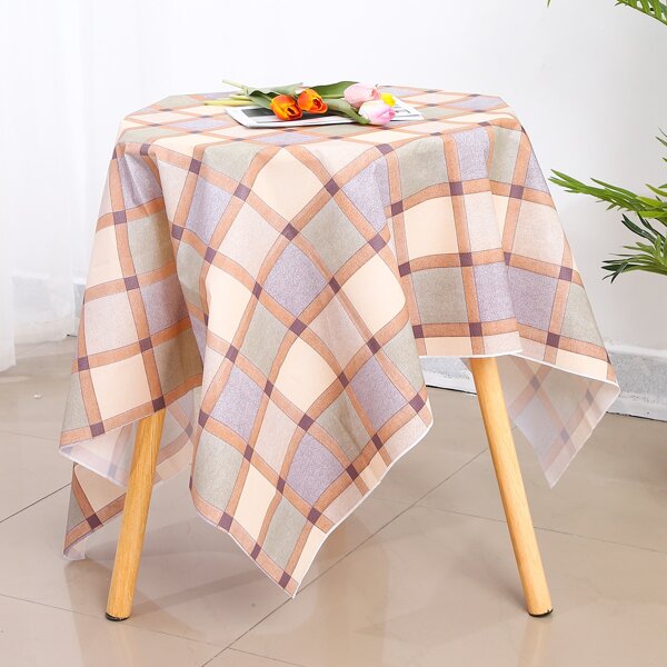 

Gingham Pattern Tablecloth, Multicolor