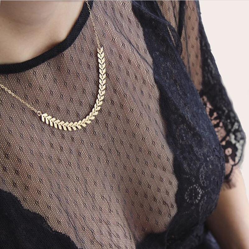 

Geo Charm Necklace, Gold