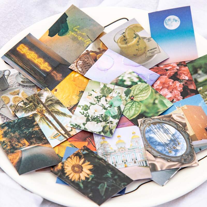 

50pcs Random Mixed Pattern Sticker, Multicolor