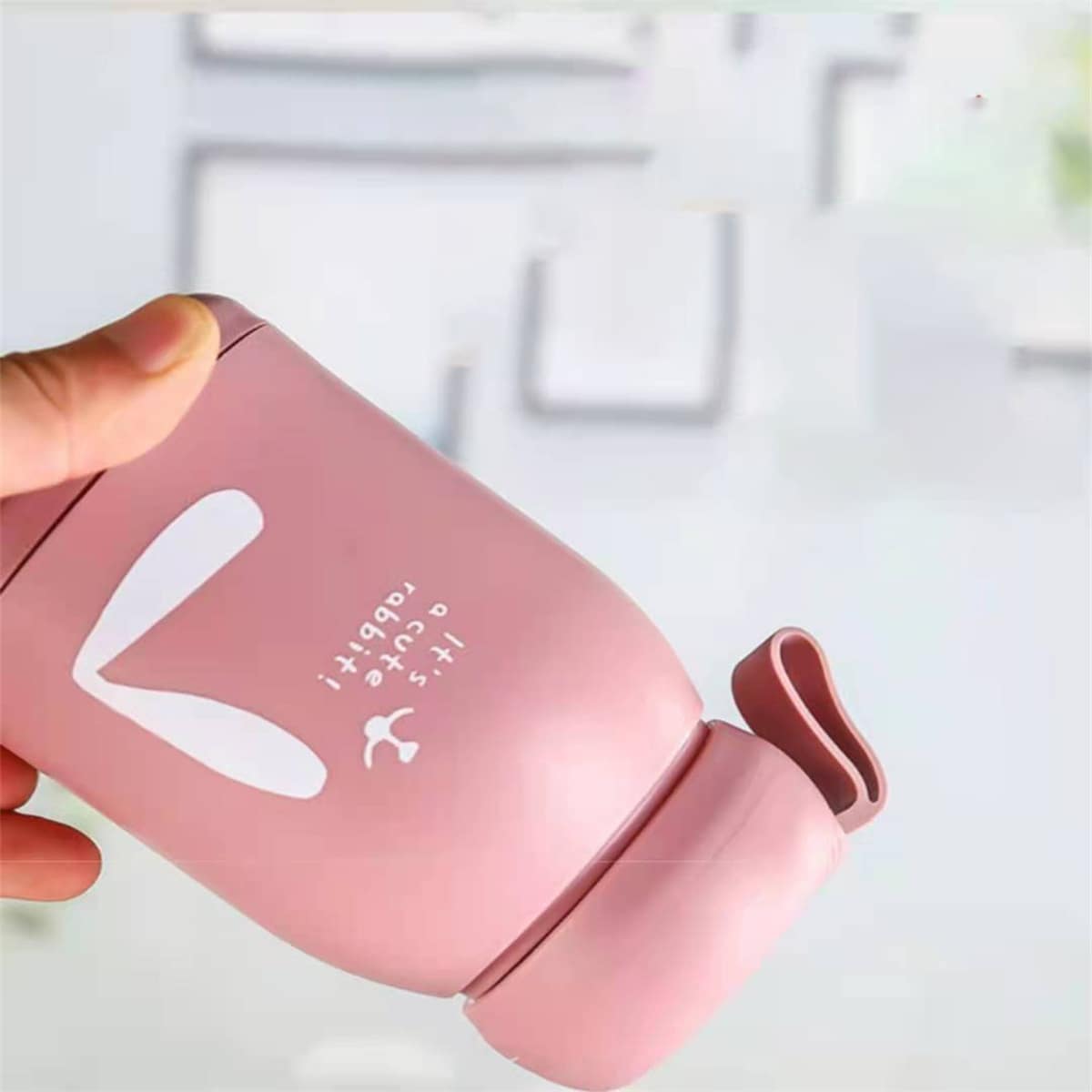 

1pc Simple Drink Bottle, Pink