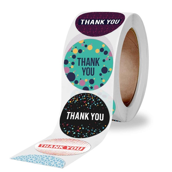 

1roll Slogan Graphic Gift Sticker, Multicolor