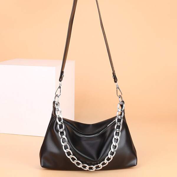 

Minimalist Shoulder Bag, Black