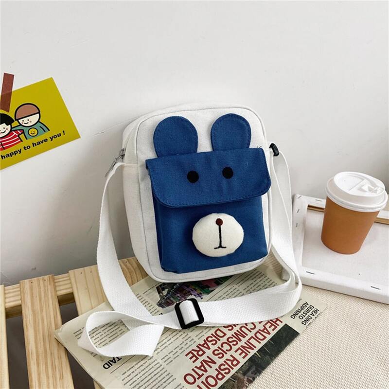 

Cartoon Colorblock Crossbody Bag, Multicolor