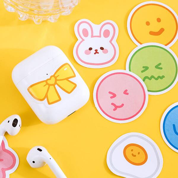 

46pcs Cartoon Graphic DIY Sticker, Multicolor