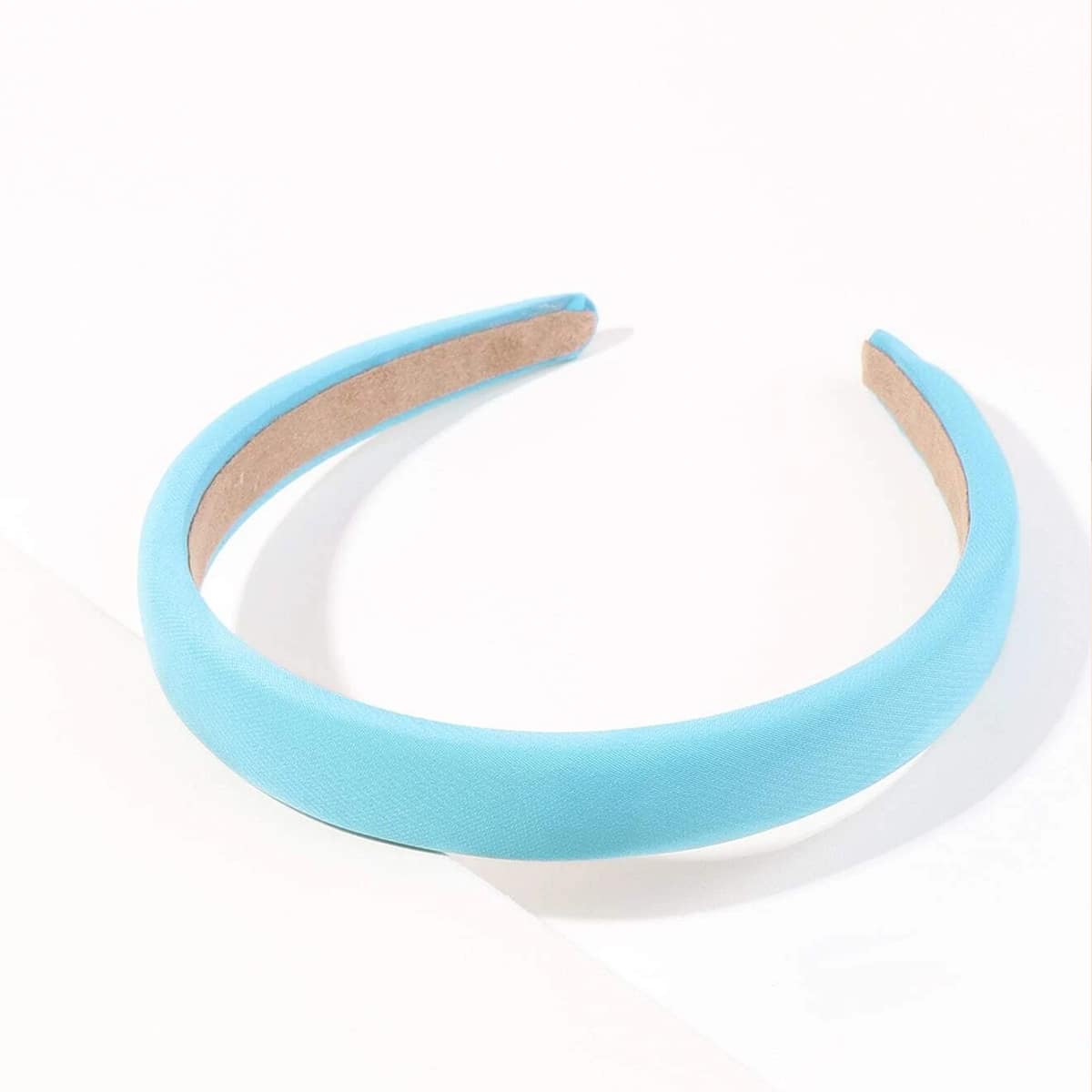 

1pc Plain Hair Hoop, Baby blue