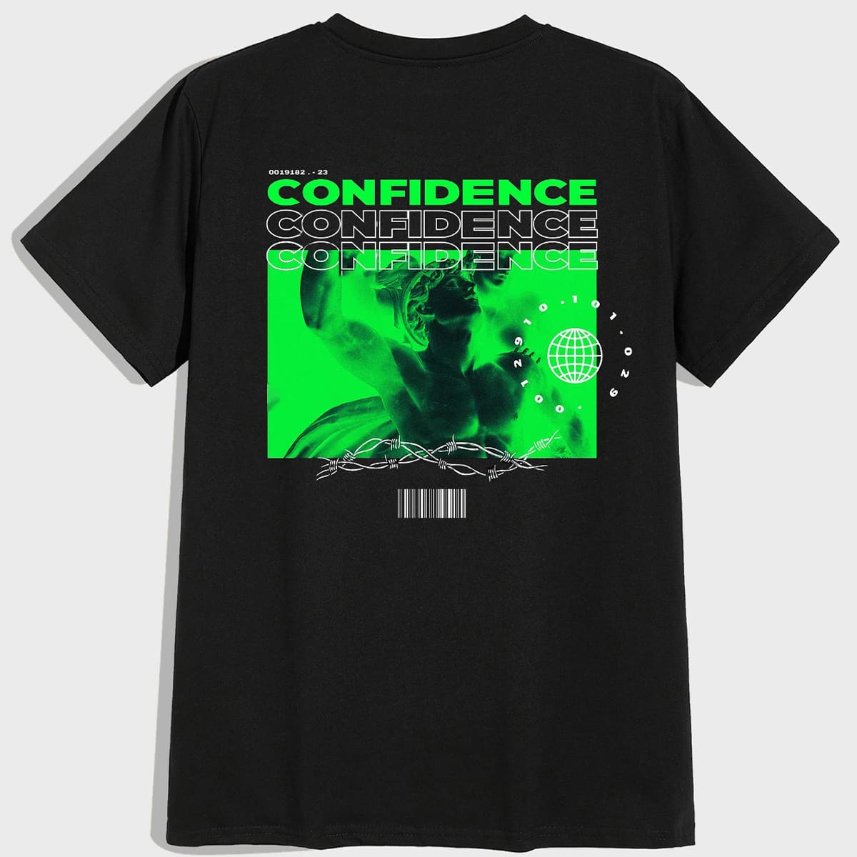 

Guys Letter Figure Graphic Tee, Black