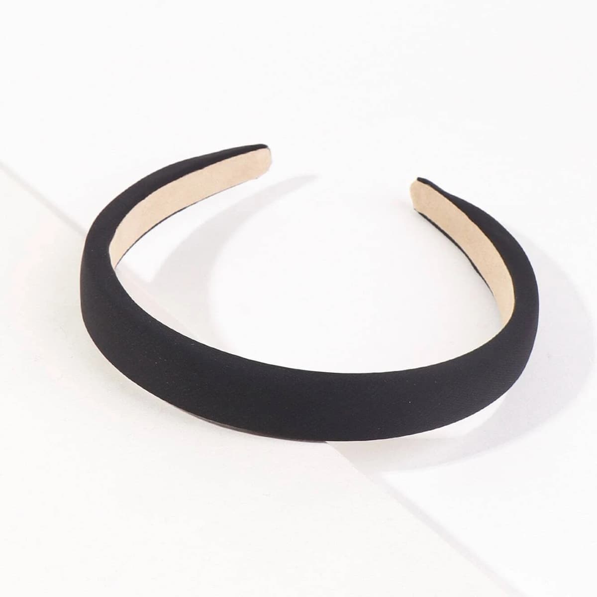 

1pc Plain Hair Hoop, Black