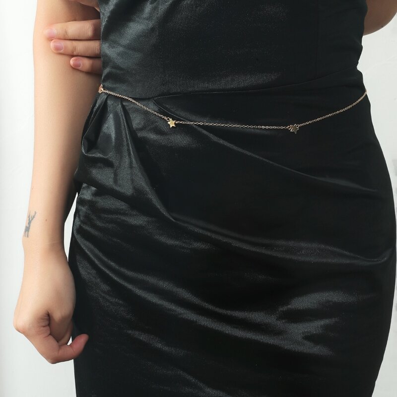 

Star Waist Chain, Gold