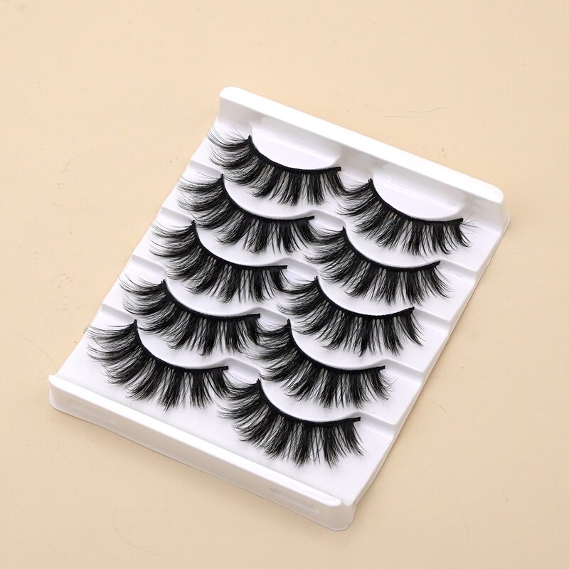 

5pairs Volume Eyelashes, Black