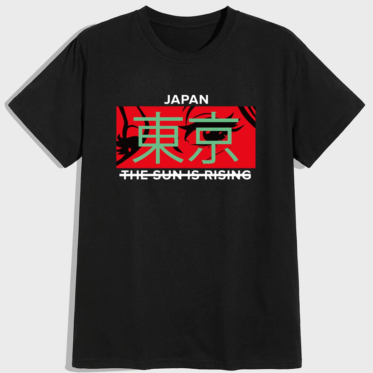 

Guys Letter Figure Graphic Tee, Black