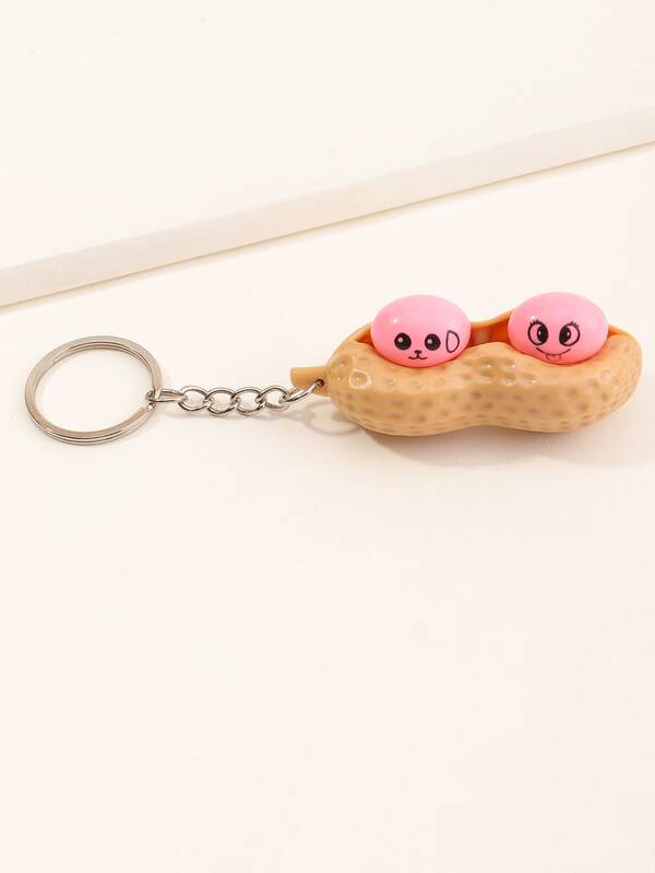 Peanut Design Keychain SHEIN EUR