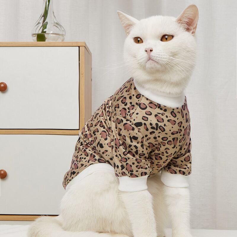 

Leopard Print Pet Tee, Multicolor