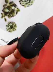 Little Devil Design Case Compatible With Airpods - Black - View 4