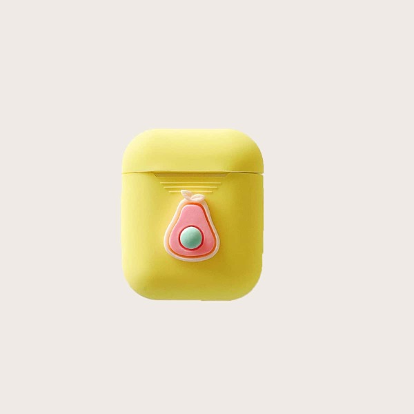 

Fruit Decor Case For Airpods, Yellow