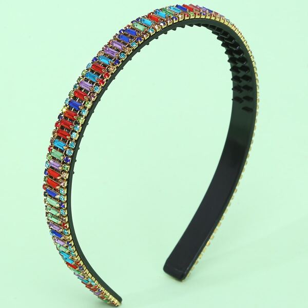 

Rhinestone Decor Headband, Multicolor