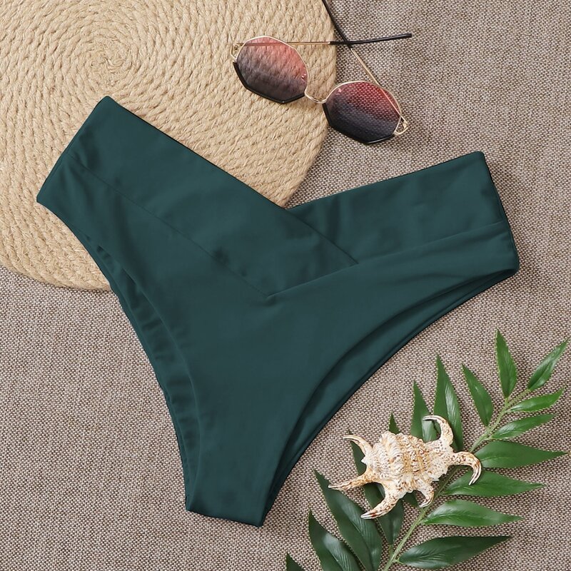 

Plain Bikini Panty, Dark green