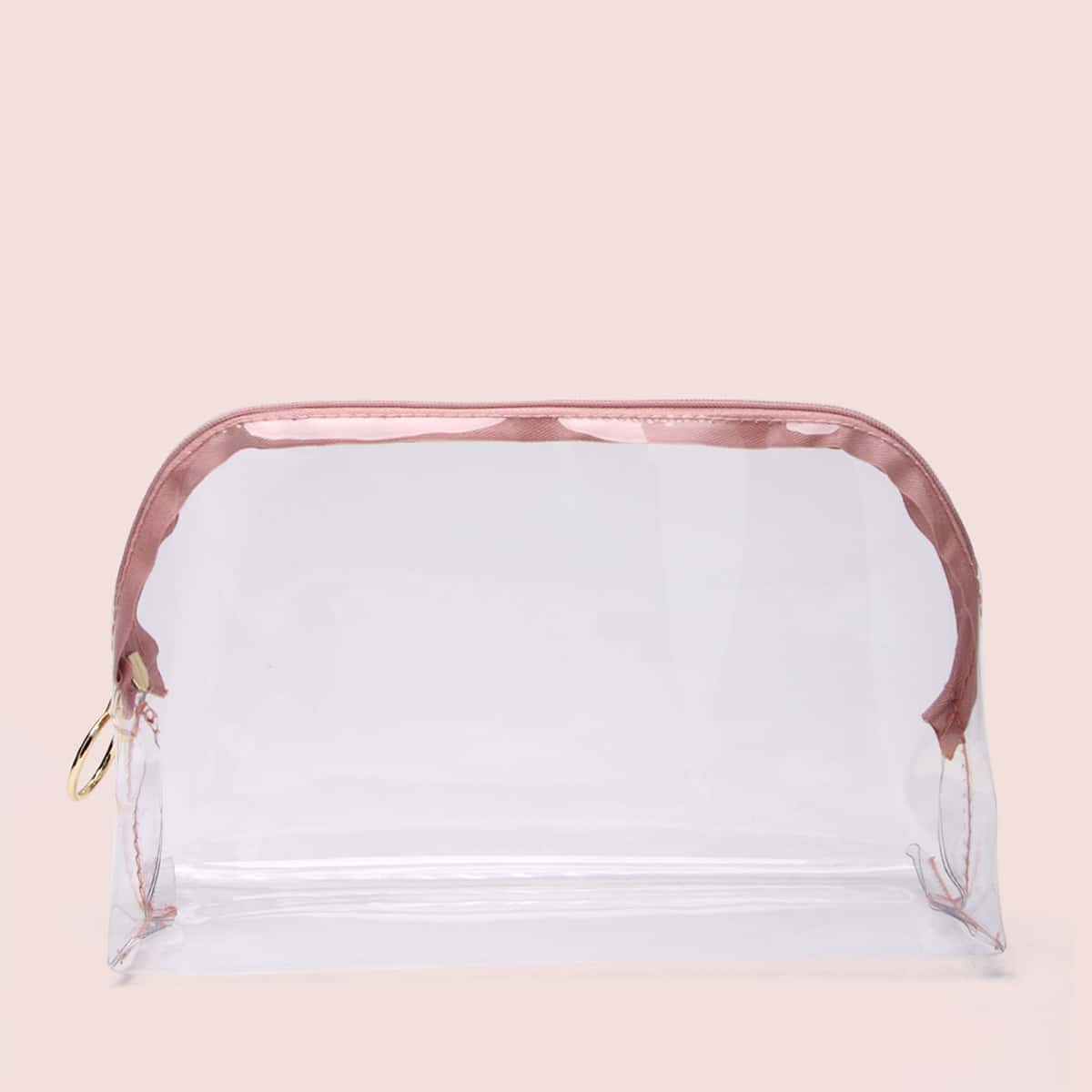 

Clear Roundtop Makeup Bag