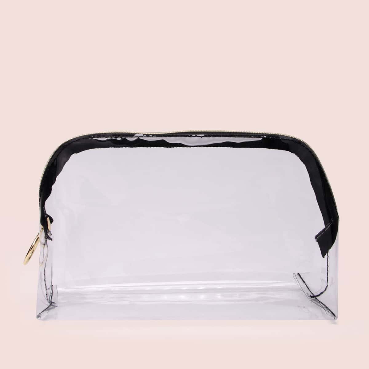 

Clear Roundtop Makeup Bag