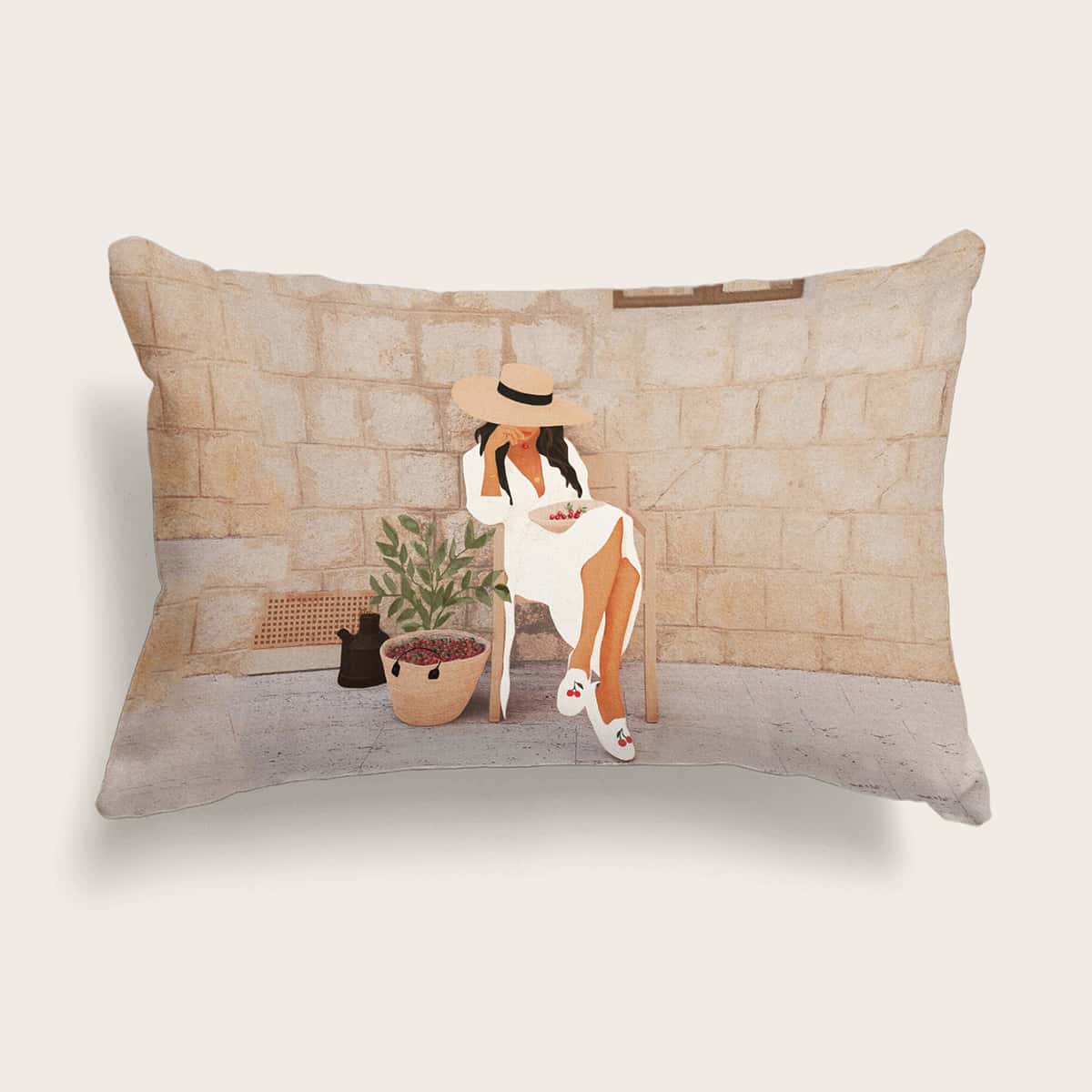 

Figure Cushion Cover Without Filler, Multicolor
