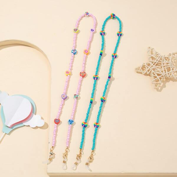 

Beaded Glasses Chain, Multicolor