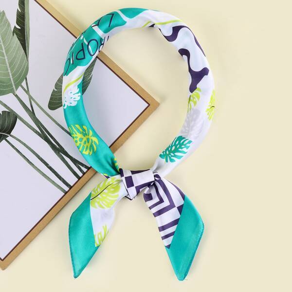 

Geometric Print Bandana, Multicolor