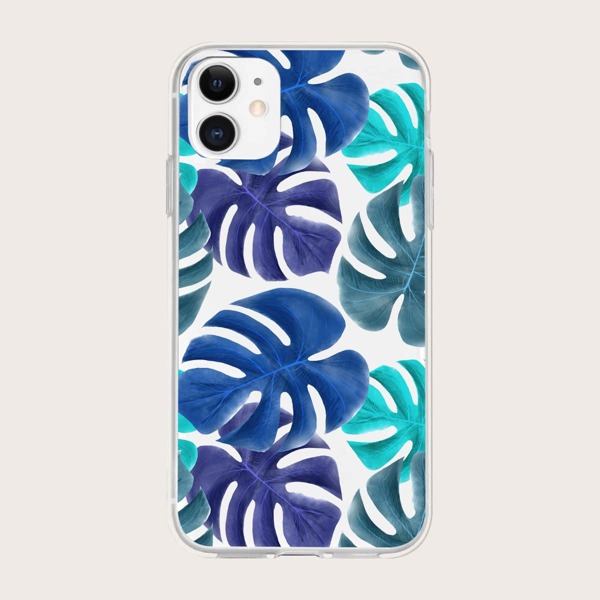 

Leaf Pattern Phone Case, Multicolor