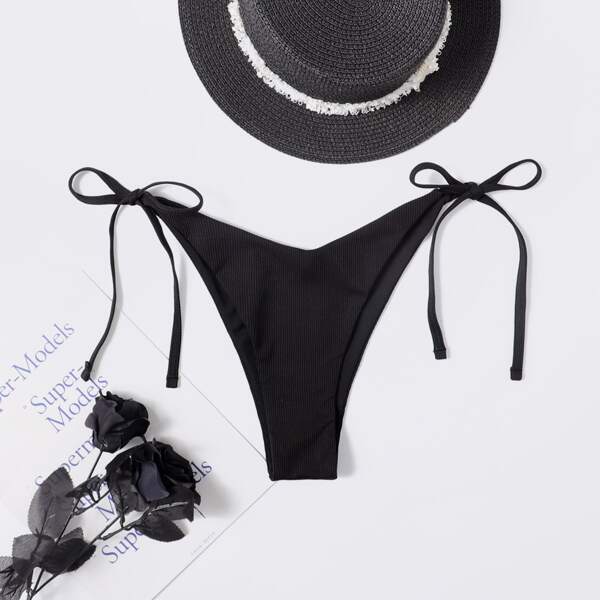

Tie Side Bikini Panty, Black
