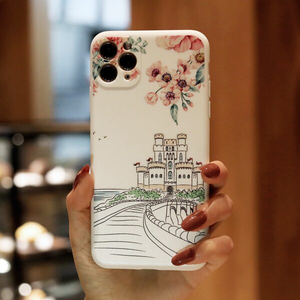 

Castle Painted Phone Case, Multicolor
